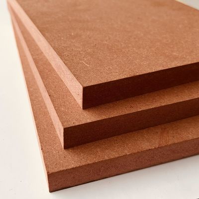Moistureproof MDF Wood Board Lightweight Sturdy Smooth Surface