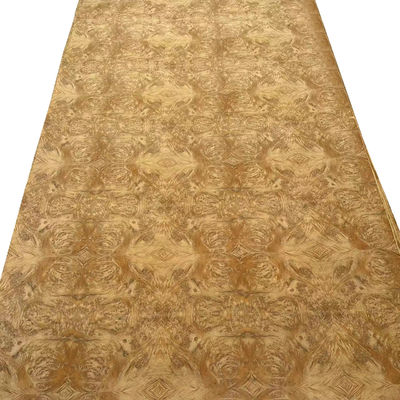 Złoty Madrone Burl Veneer 4 * 8 Feet High End Złoty Madrone Burl Veneer Meble Panele ścienne Drzwi Veneer